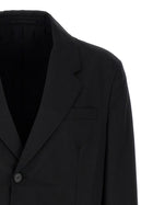 PRADA Single Breasted Blazer Black, view 3