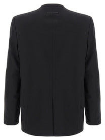 MM6 Maison Margiela Single Breasted Blazer Black