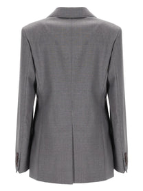 Max Mara Women's Single Breasted Blazer Grey