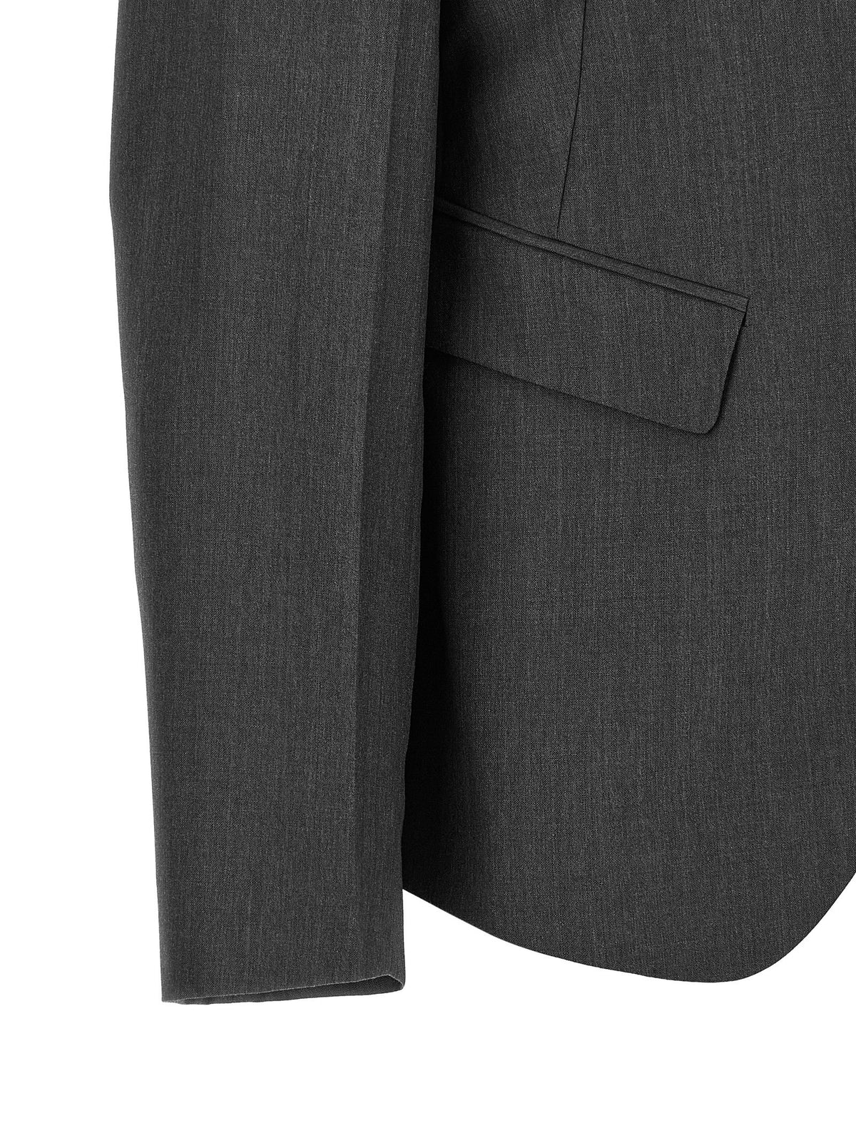 Jil Sander Single Breasted Blazer Grey