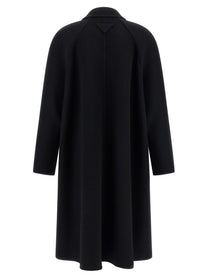 PRADA Single Breasted Coat Black