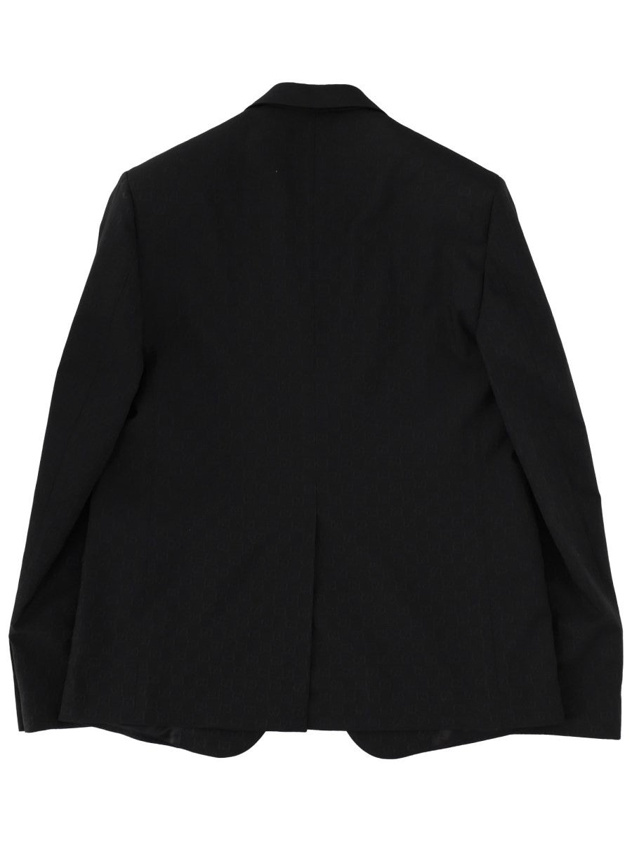 Gucci Men's Single Breasted Jacket Black
