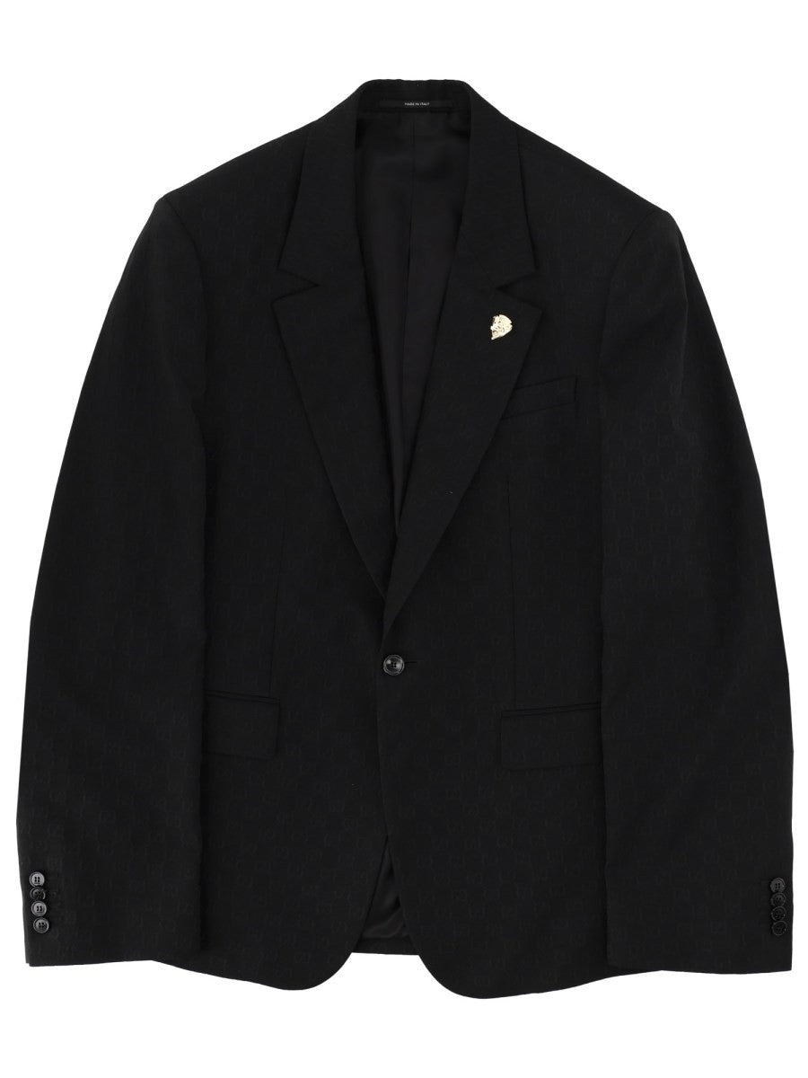 Gucci Men's Single Breasted Jacket Black