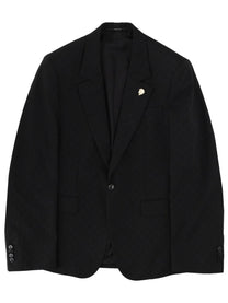 Gucci Men's Single Breasted Jacket Black