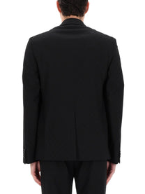 Gucci Men's Single Breasted Jacket Black