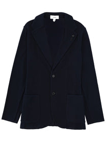 Lardini Men's Single Breasted Jacket Blue