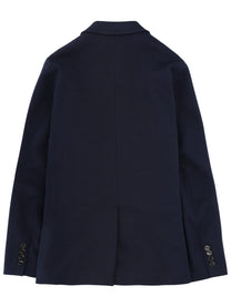 Gucci Men's Single Breasted Jacket Blue