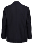 ETRO Single Breasted Jacquard Blazer Blue, view 2
