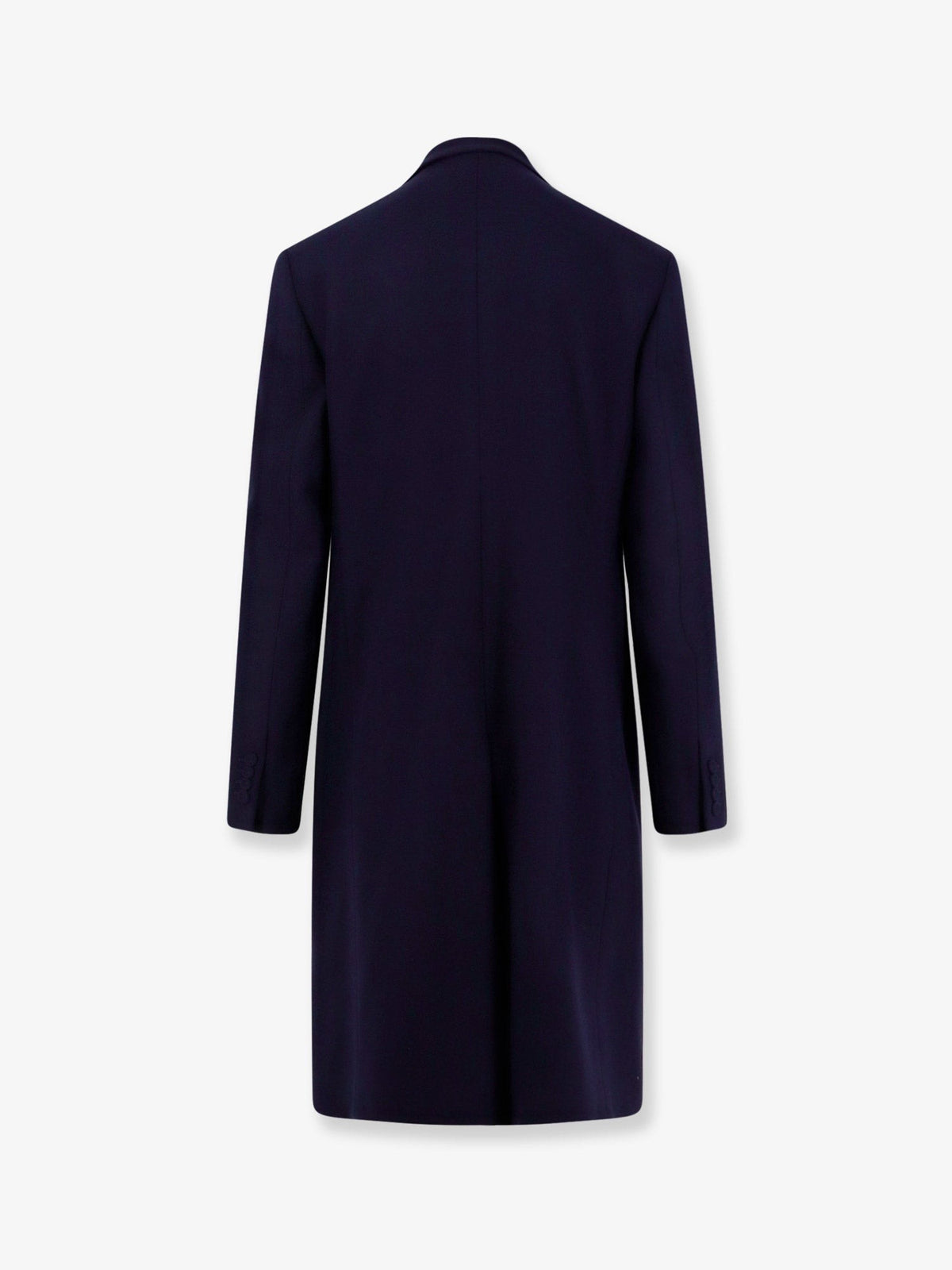 Dior Men's Single Breasted Virgin Wool Coat Black, view 2