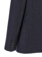 Stella McCartney Single Breasted Wool Blazer Blue, view 4