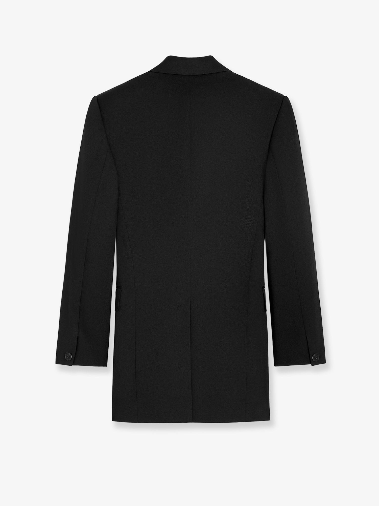 Celine Women's Single Breasted Wool Blazer Black Celine