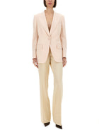 Tom Ford Women's Single Breasted Wool Jacket Blue, view 2