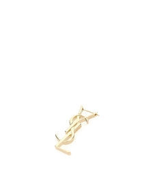 Saint Laurent Single Earring Cassandre Gold, view 3