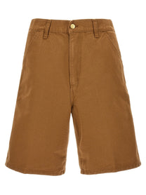 Carhartt Wip Single Knee Bermuda Shorts Brown