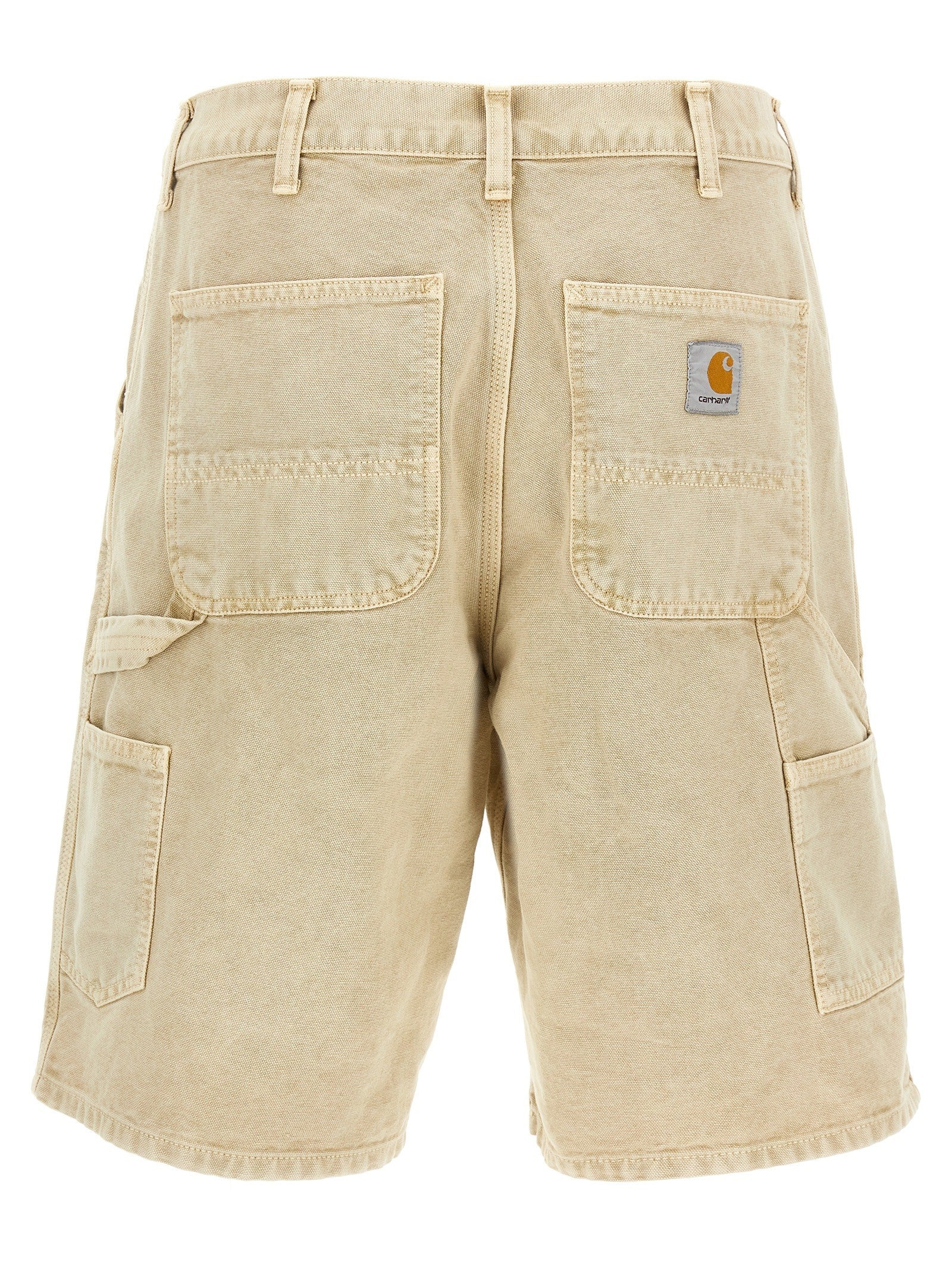 Carhartt Wip Single Knee Bermuda Shorts Beige