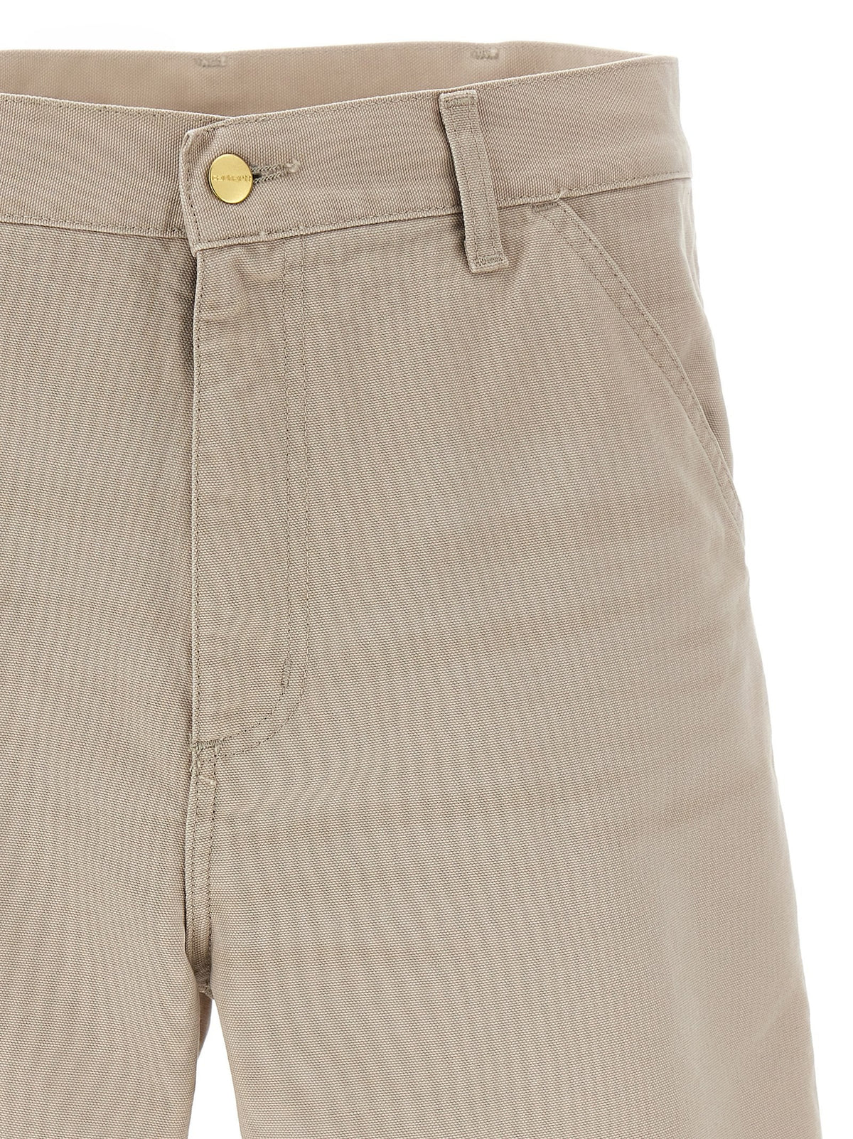 Carhartt Wip Single Knee Bermuda Shorts Beige