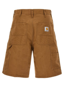 Carhartt Wip Single Knee Bermuda Shorts Brown
