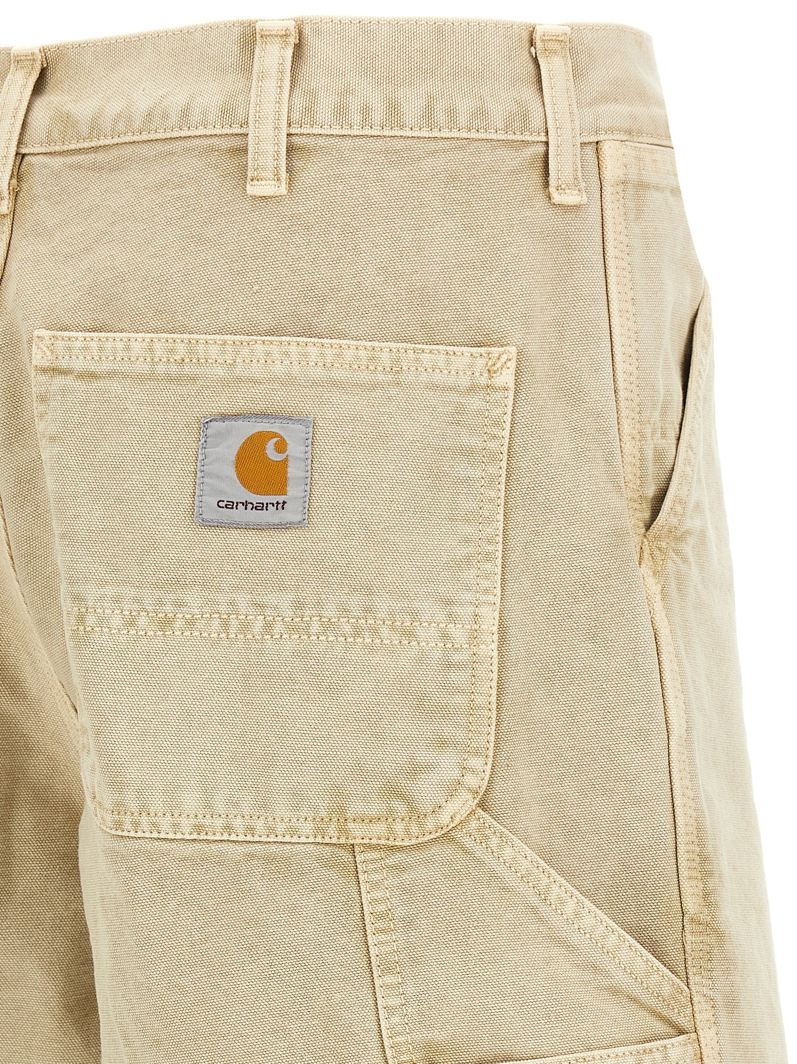 Carhartt Wip Single Knee Bermuda Shorts Beige