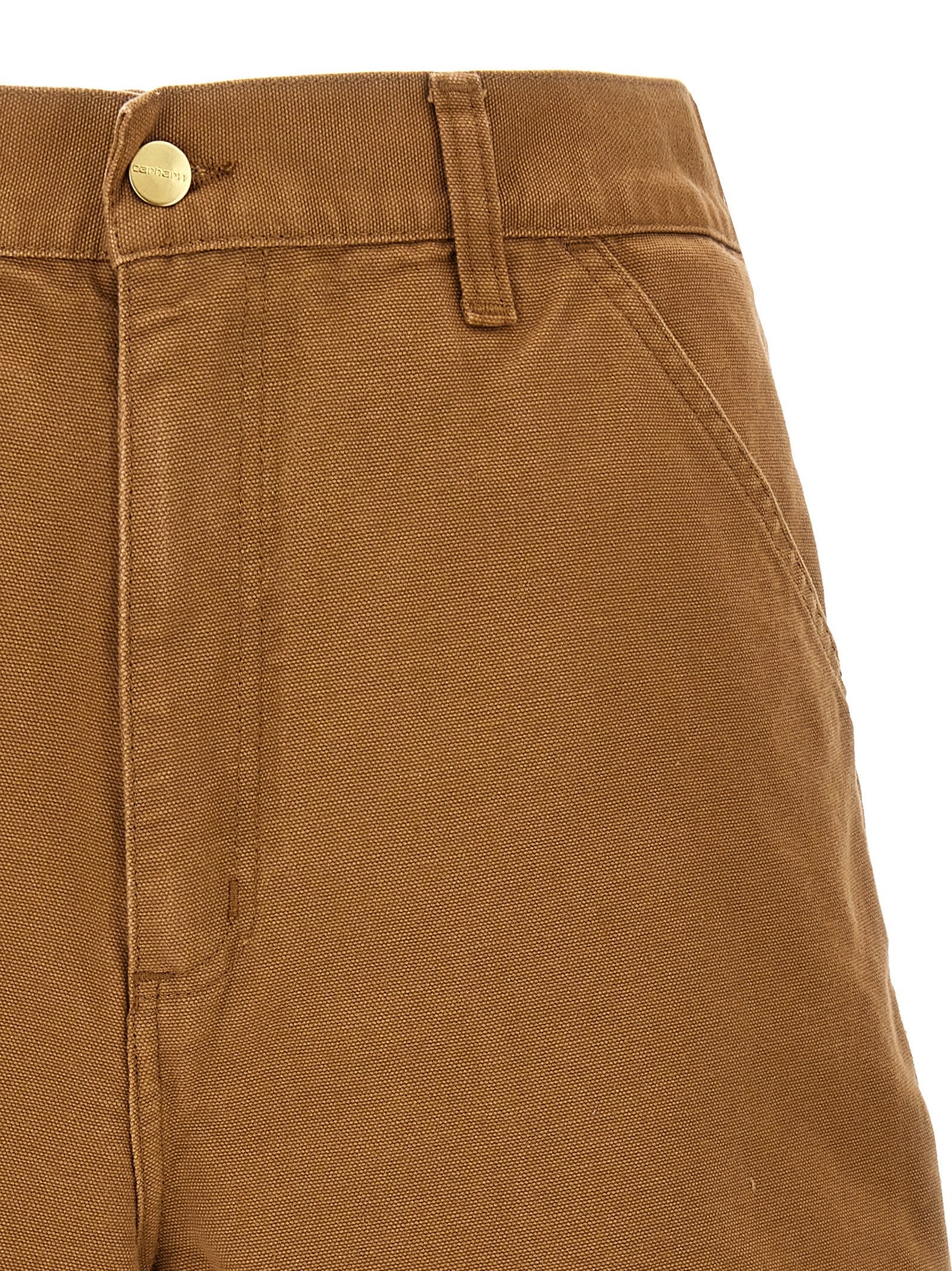 Carhartt Wip Single Knee Bermuda Shorts Brown