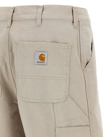 Carhartt Wip Single Knee Bermuda Shorts Beige