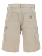 Carhartt Wip Single Knee Bermuda Shorts Beige, view 2