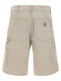 Carhartt Wip Single Knee Bermuda Shorts Beige