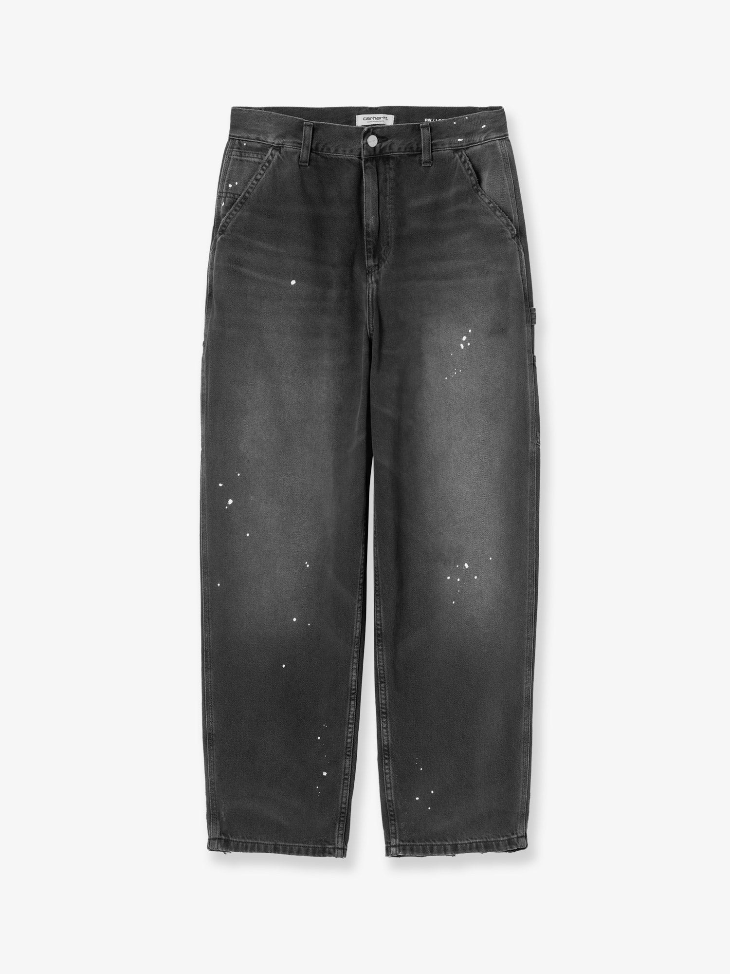 Carhartt Wip Women's Single Knee Black Denim Jeans Black