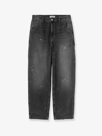 Carhartt Wip Women's Single Knee Black Denim Jeans Black