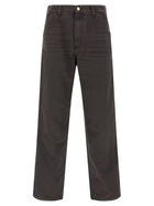 Carhartt Wip Single Knee Pants Brown