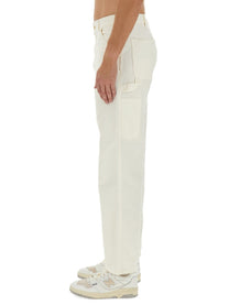 Carhartt Wip Men's Single Knee Pants White