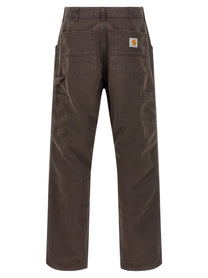 Carhartt Wip Single Knee Pants Brown