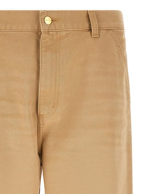Carhartt Wip Single Knee Pants Brown