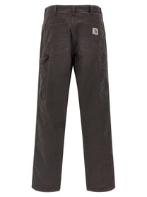 Carhartt Wip Single Knee Pants Brown