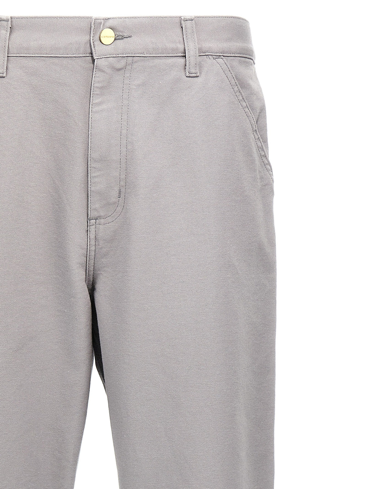 Carhartt Wip Single Knee Pants Grey, view 3