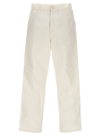 Carhartt Wip Single Knee Pants White