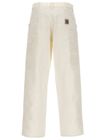 Carhartt Wip Single Knee Pants White