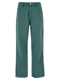 Carhartt Wip Single Knee Pants Green