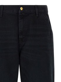 Carhartt Wip Single Knee Pants Black