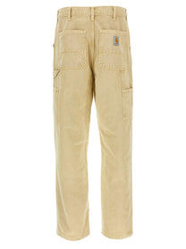 Carhartt Wip Single Knee Pants Beige