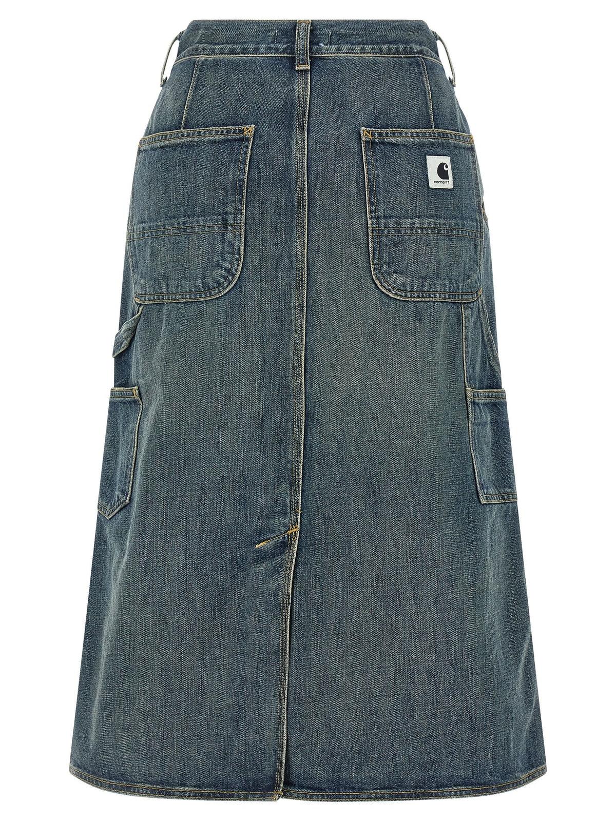 Carhartt Wip Single Knee Skirt Blue, view 2
