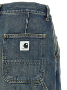 Carhartt Wip Single Knee Skirt Blue, view 4
