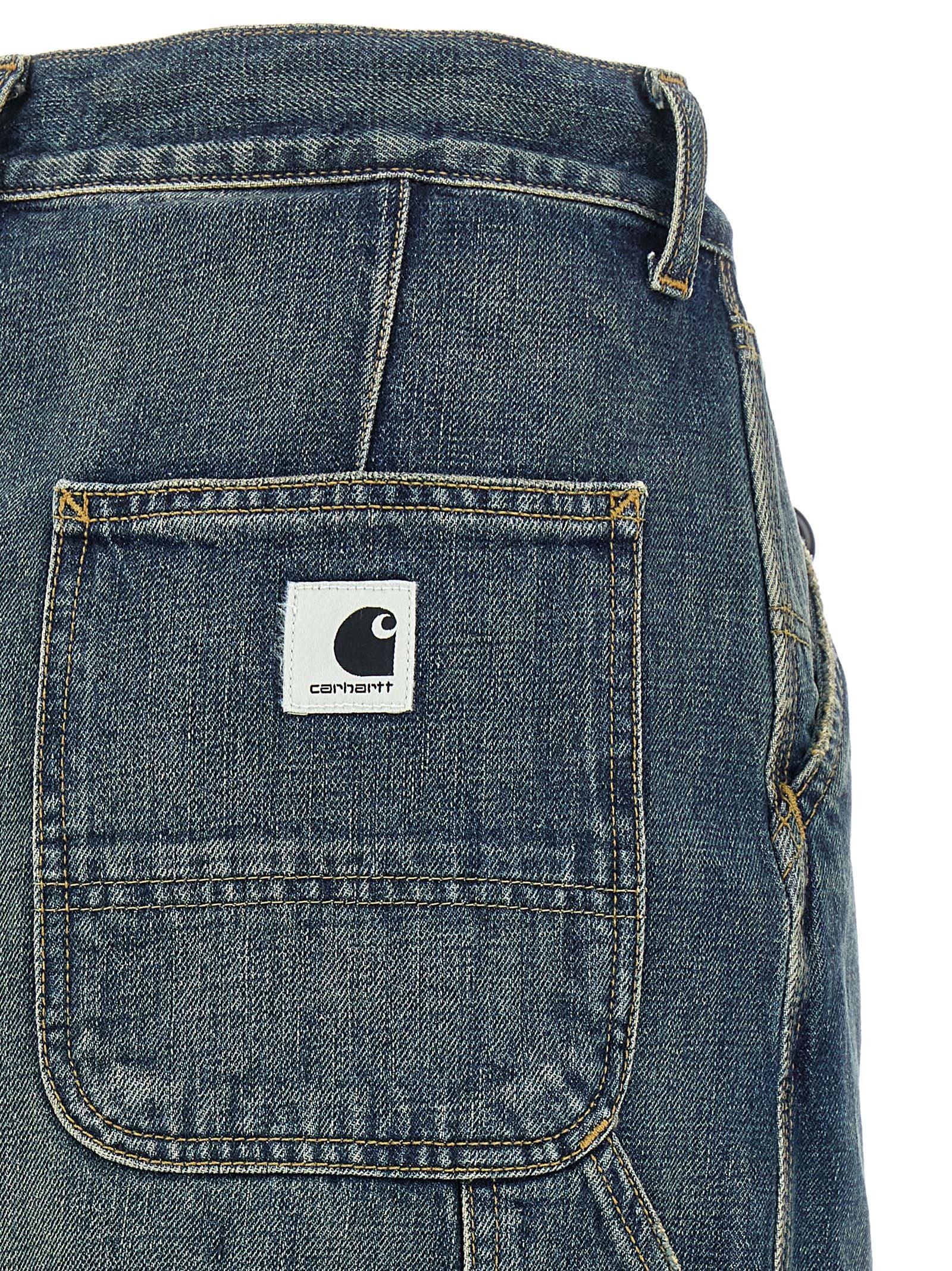 Carhartt Wip Single Knee Skirt Blue