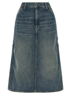 Carhartt Wip Single Knee Skirt Blue