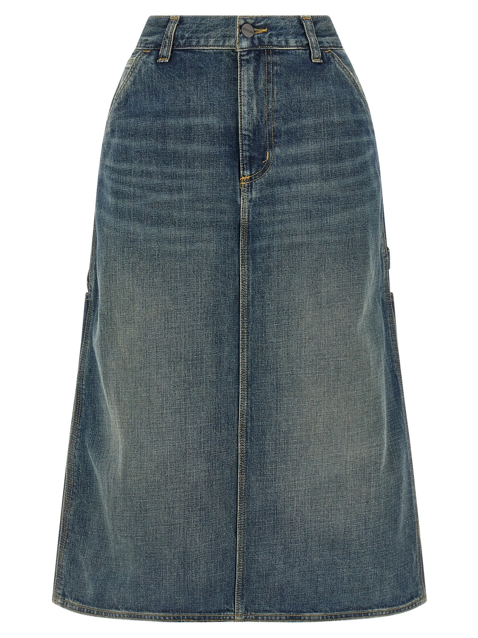 Carhartt Wip Single Knee Skirt Blue