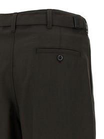 Lemaire Single Pleat Pants Brown
