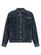 Undercover Sinuous Seams Jacket Blue