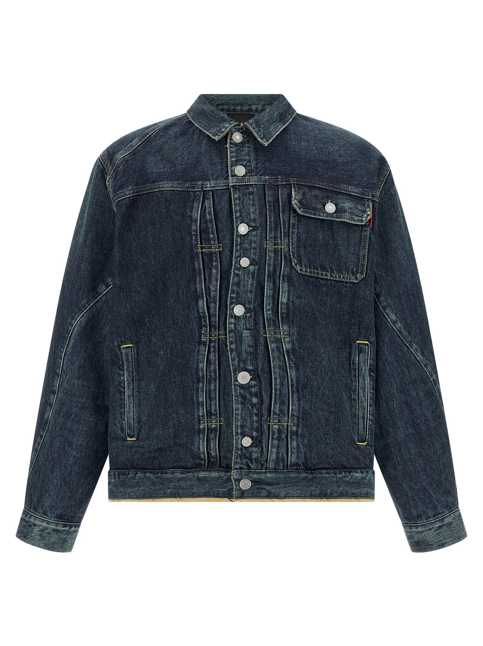 Undercover Sinuous Seams Jacket Blue