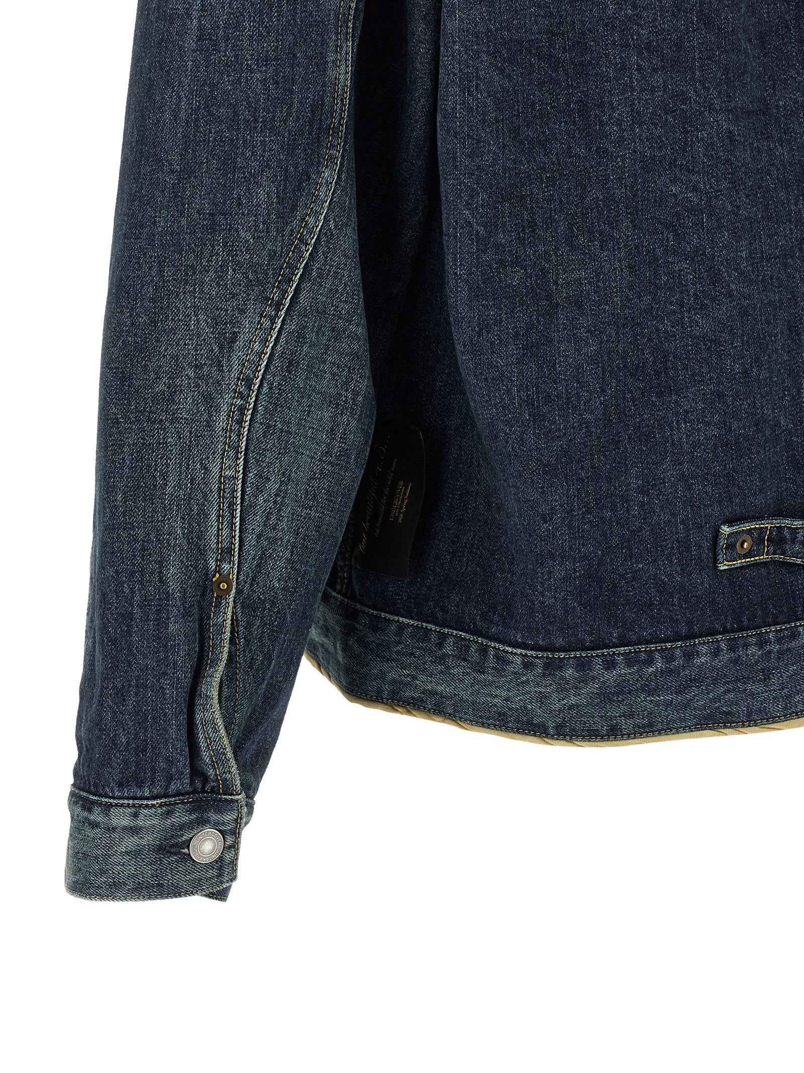 Undercover Sinuous Seams Jacket Blue