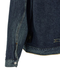 Undercover Sinuous Seams Jacket Blue