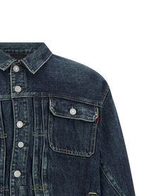 Undercover Sinuous Seams Jacket Blue